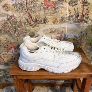 Fila Cream Athletic Shoes